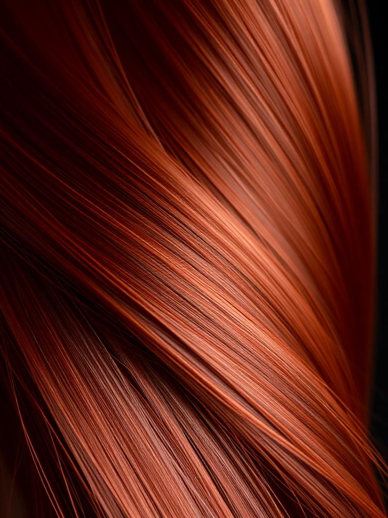 Rich copper colour